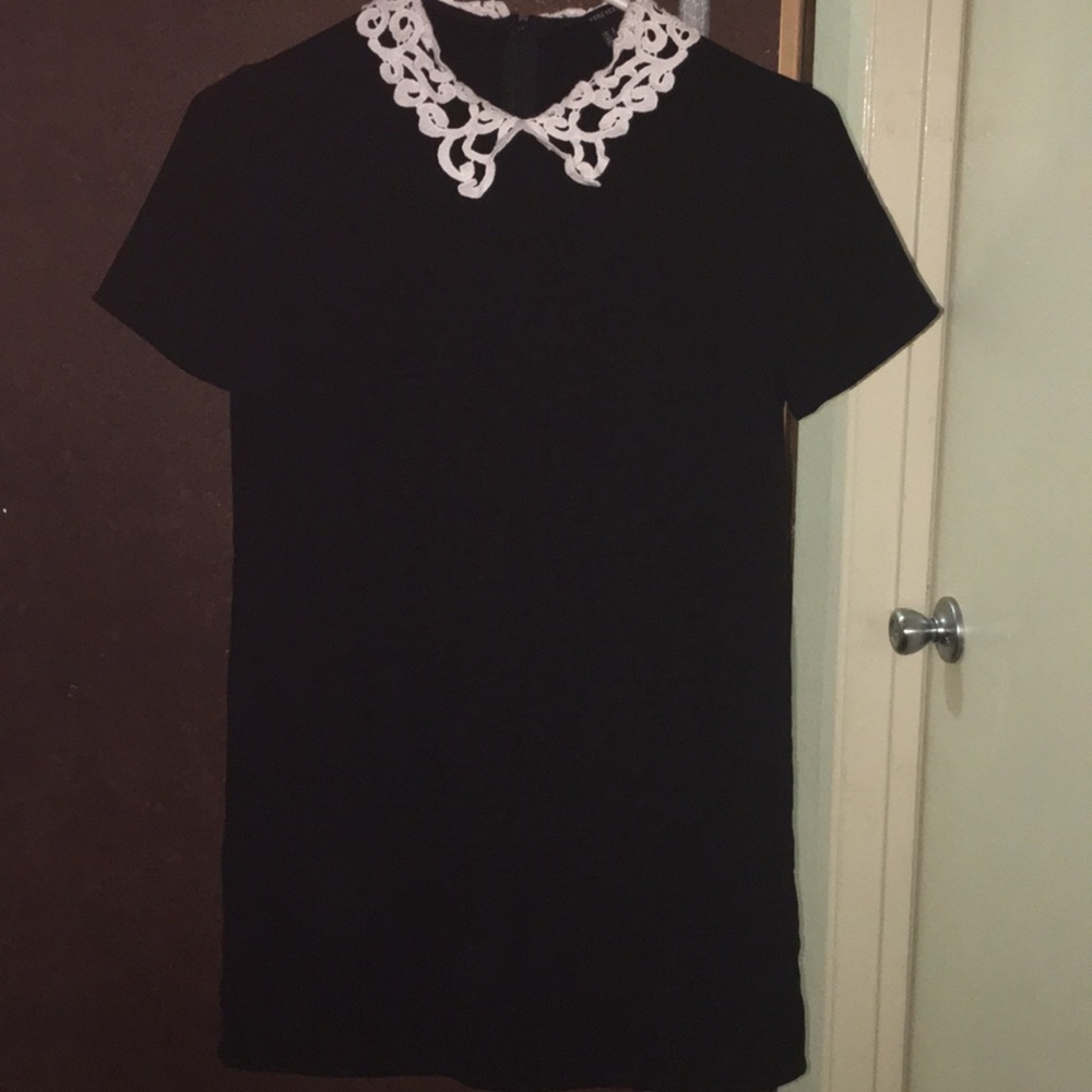 Black short dress
